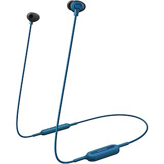Auriculares inalámbricos - PANASONIC RP-NJ310BE-W, Intraurales, Bluetooth, Azul