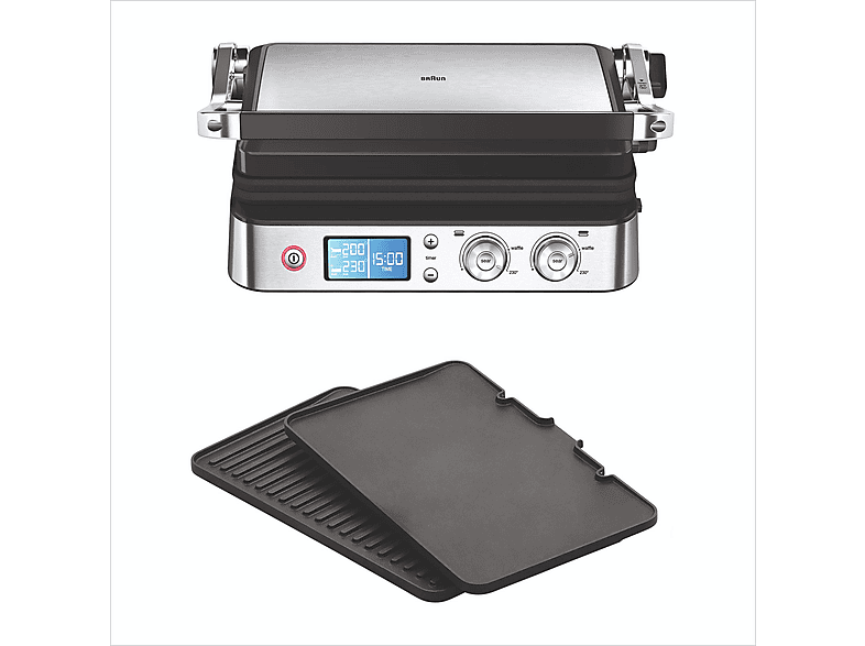 BRAUN Multigrill 9 Pro CG9040 Izgara Tost Makinesi Gümüş