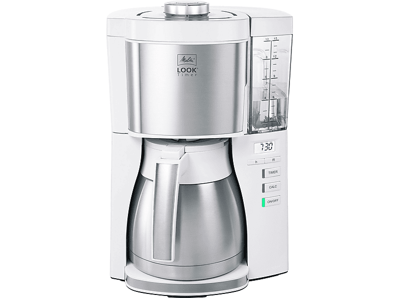 MELITTA 1025-17 LOOK V THERM TIMER WEISS Kaffeemaschine Weiß
