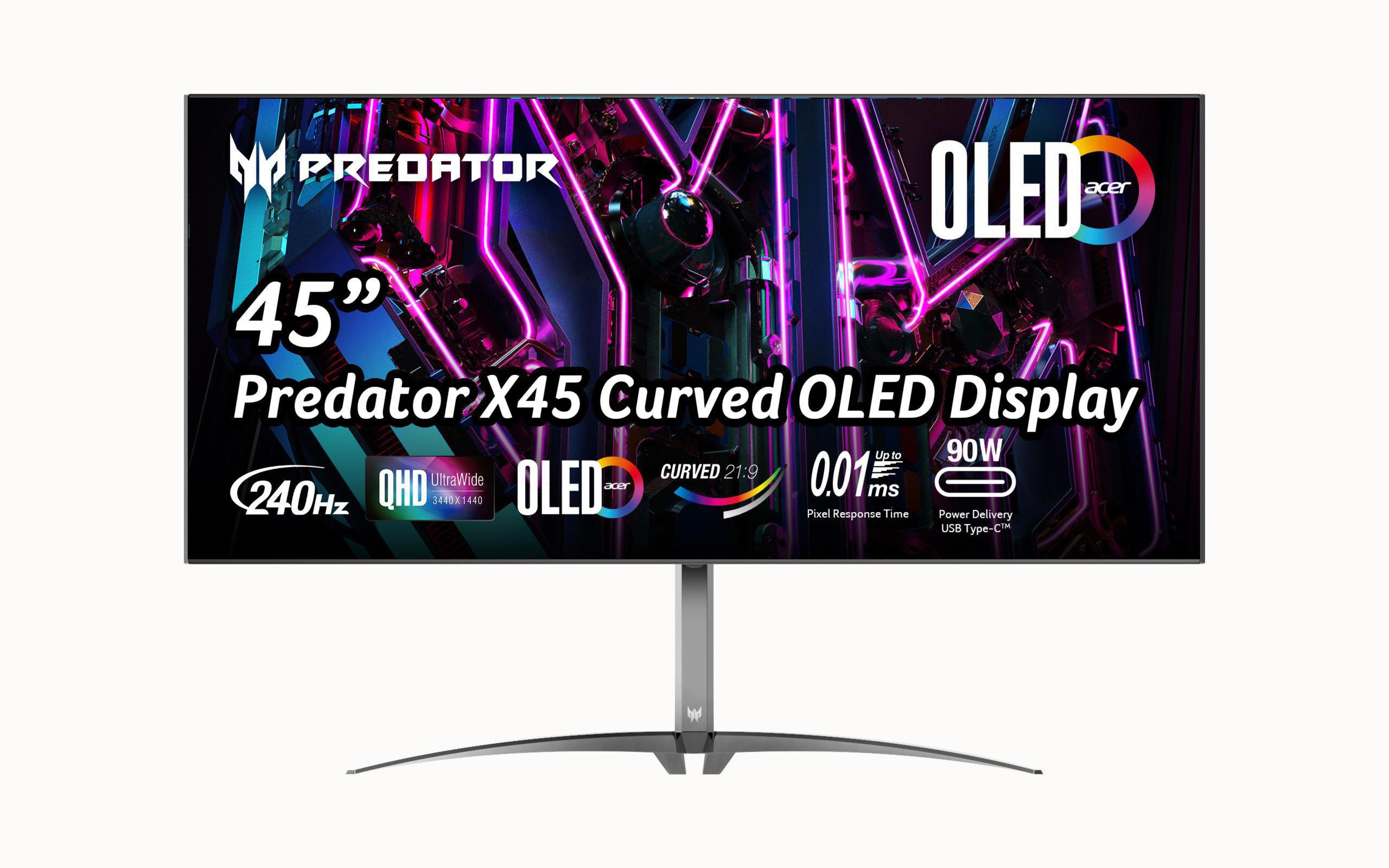 Monitor Gaming - ACER Predator X45bmiiphuzx