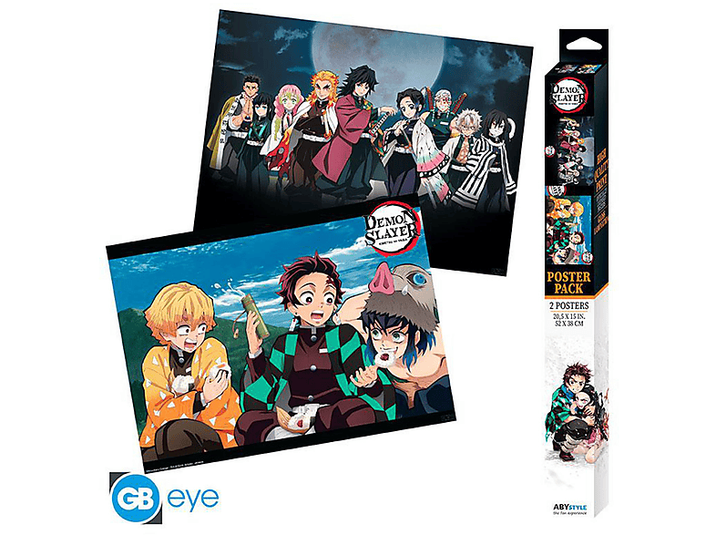 ABYDCO847 DEMON SLAYER POSTER SET STAFFEL 2 MediaMarkt