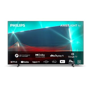TV OLED 55" - PHILIPS PHI55OLED718_12, UHD 4K, Philips P5, Smart TV, DVB-T2 (H.265), gris