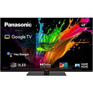 TV OLED 48" - PANASONIC 5025232952724, OLED 4K, 10000165, Smart TV, DVB-T2 (H.265), Negro