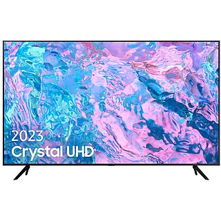 TV LED 65" - SAMSUNG TU65CU7105KXXC, UHD 4K, Crystal Processor 4K, Smart TV, DVB-T2 (H.265), Negro