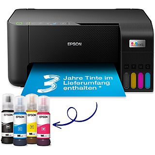 Impresora multifunción - EPSON ET-2812, Chorro de tinta - color, 10 ppm, Negro