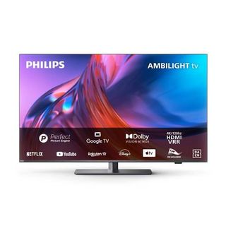 TV LED 43" - PHILIPS 43PUS8818/12, UHD 4K, Philips P5, Smart TV, DVB-T2 (H.265), Negro