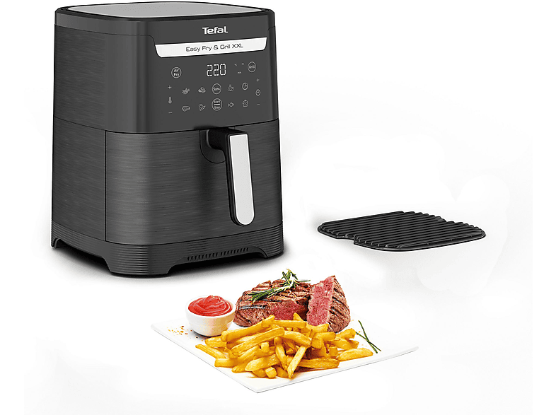 TEFAL EY 8018 Easy Fry & Grıll XXL Fritöz Siyah