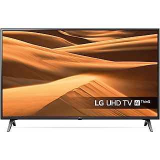 TV LED 60" - LG ELECTRONICS 60UM7100PLB, UHD 4K, Procesador Quad Core de 10 bits., Smart TV, DVB-T2 (H.265), Negro