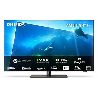 TV OLED 65" - PHILIPS 65OLED818/12, UHD 4K, Philips P5, Smart TV, DVB-T2 (H.265), Negro