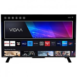 TV LED 40" - TOSHIBA 40LV2E63DG, UHD 4K, Quad Core, Smart TV, DVB-T2 (H.265), Negro