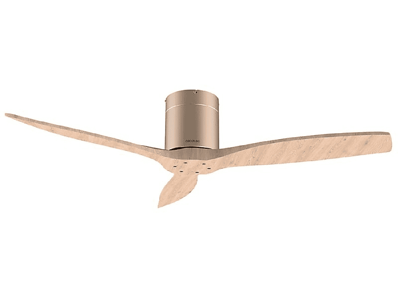 Ventilador de techo - CECOTEC EnergySilence Aero 5500 Aqua GoldWhiteWood Connected