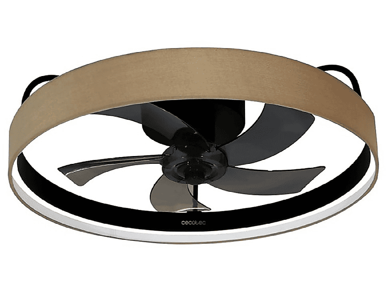 Ventilador de techo - CECOTEC EnergySilence LampAero 650 Beige Design