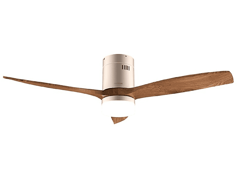 Ventilador de techo - CECOTEC EnergySilence Aero 5600 Aqua GoldDarkWood Connected