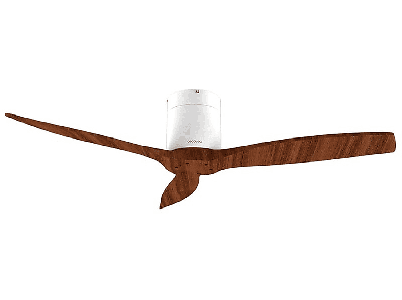 Ventilador de techo - CECOTEC EnergySilence Aero 5500 Aqua WhiteDarkWood Connected