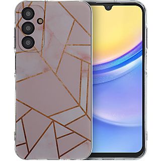 IMOSHION Design hoesje Telefoonhoesje voor Samsung Galaxy A15 (5G),  Galaxy A15 (4G) Roze