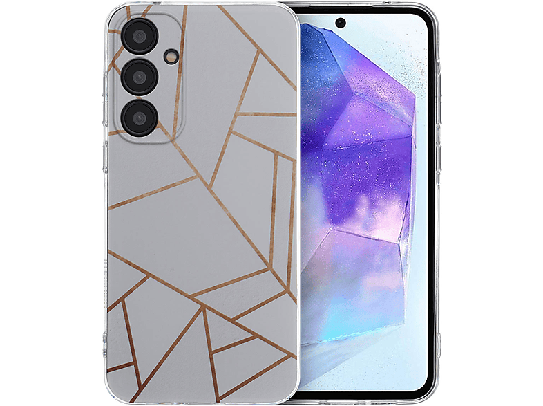 IMOSHION Design hoesje Telefoonhoesje voor Samsung Galaxy A55 Wit MediaMarkt