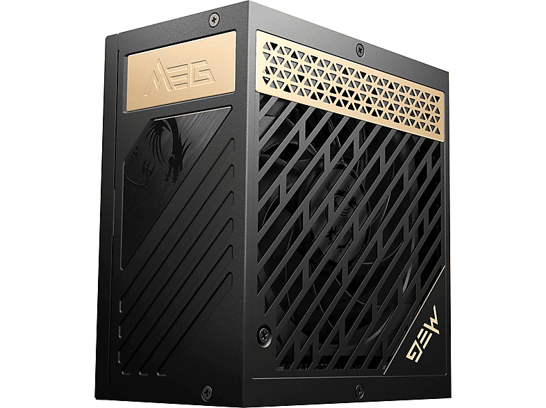 Fuente de alimentación PC  - MSI MEG AI1300P PCIE5 unidad de fuente de alimentación 1300 W 24-pin ATX ATX Negro MSI