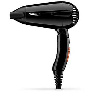 Secador - BABYLISS 5344E, 2000 W, 2 velocidades niveles temperatura, 2 velocidades, Negro