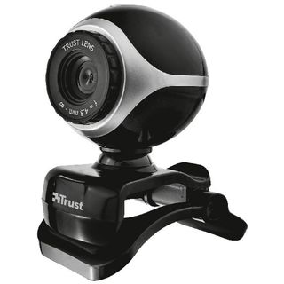 TRUST 17003 EXIS WEBCAM BLACK/SILVER Webcam