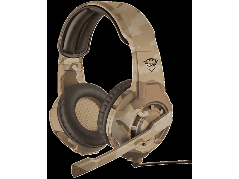 Auriculares gaming TRUST GXT 310D Radius, Supraaurales, Verde