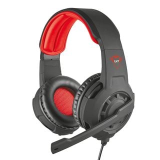 TRUST 21187 GXT 310 GAMING HEADSET, On-ear Gaming Headset Schwarz/Rot