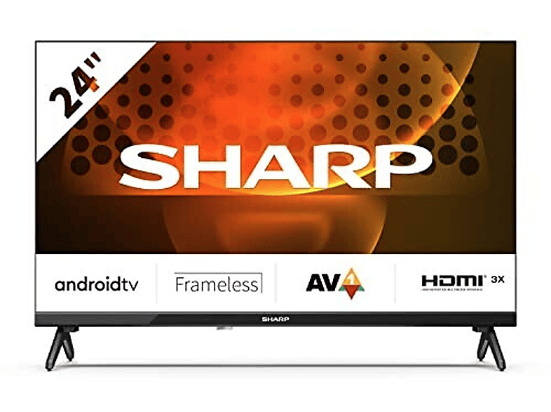 TV LED 24" - SHARP 24FH6EA