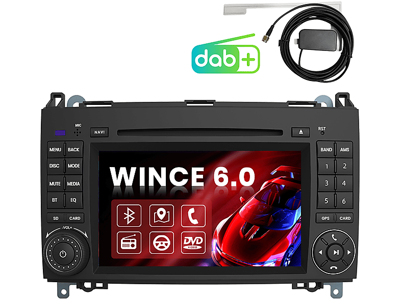 PUMPKIN ANDROID 13 Autoradio DVD GPS Navi Für Mercedes-Benz Vito Viano W169 W639 EUR 299,50