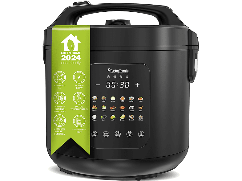 TurboTronic Damen Bikini Unterteile - Crazy Comic Design | Chlor- & UV-beständig