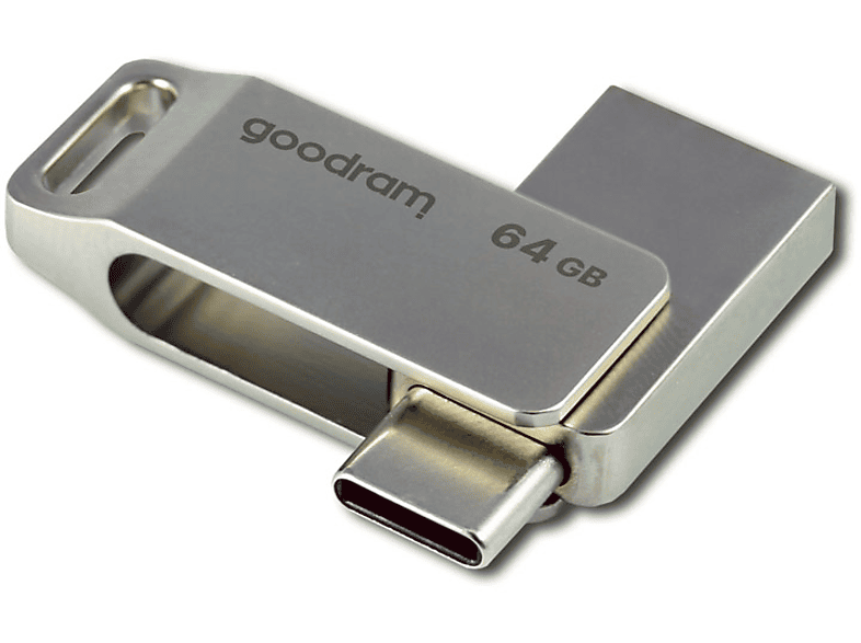 GOODRAM 64GB TYP-A/C 3.2 USB-Stick (Silber, 64 GB) | MediaMarkt