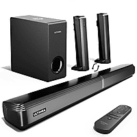 MediaMarkt ULTIMEA Apollo S50 4.1 Soundbar voor Smart TV met Subwoofer Soundbar Zwart aanbieding