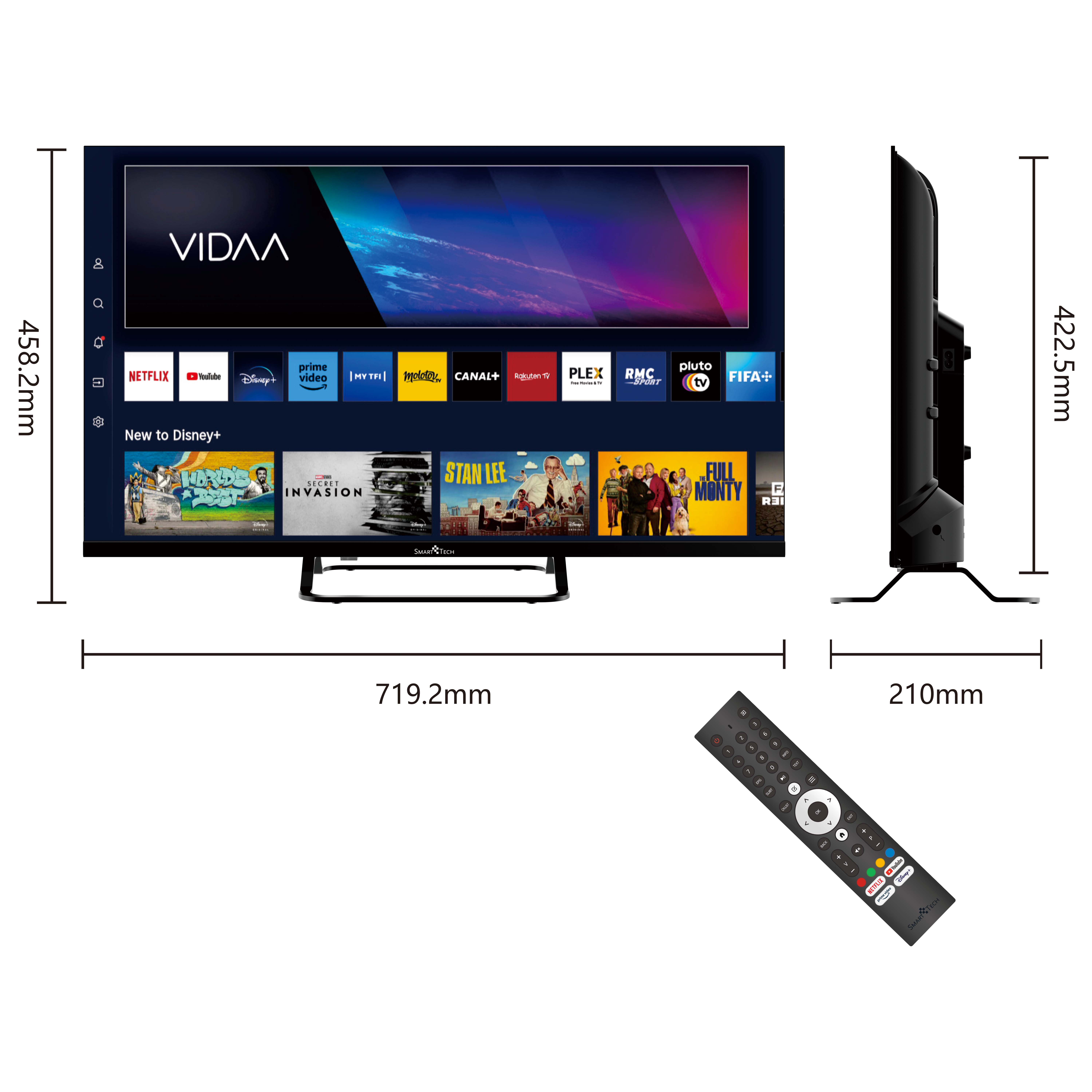 SMART TECH 32HV02V - HD - LED TV - 32 in - 2026
