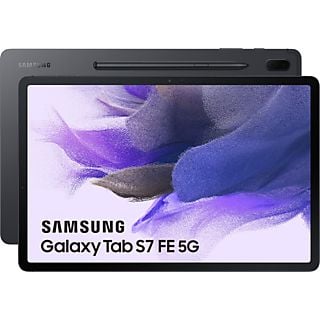 Tablet - SAMSUNG TAB S7 FE 12.4 5G 4+64GB BLACK, Negro, 64 GB, WiFi, 12,4 " WQXGA, 4 GB RAM, Qualcomm SM7225-4-AB Octa-core, Android