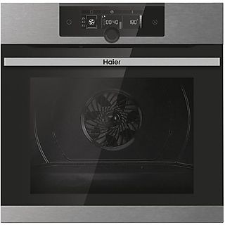 Horno multifunción - HAIER HWO60SM2F3XH4 HWO60SM2F3XH4 HWO60SM2F3XH4, Integrable, Cable de corriente, Hidrolítica, 70 l, 59,5 cm, Inox