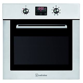 Horno multifunción - MEIRELES MF 4609 X, Libre instalación, Cable de corriente, 55 l, 59,8 cm, Inox