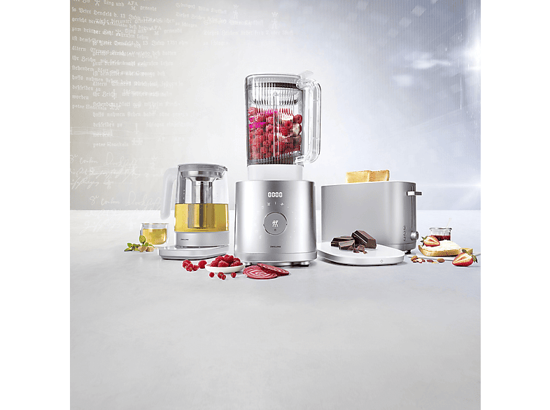 ZWILLING 1005777 TOASTER MIT BRÖTCHENAUFSATZ SILBER Toaster Silber