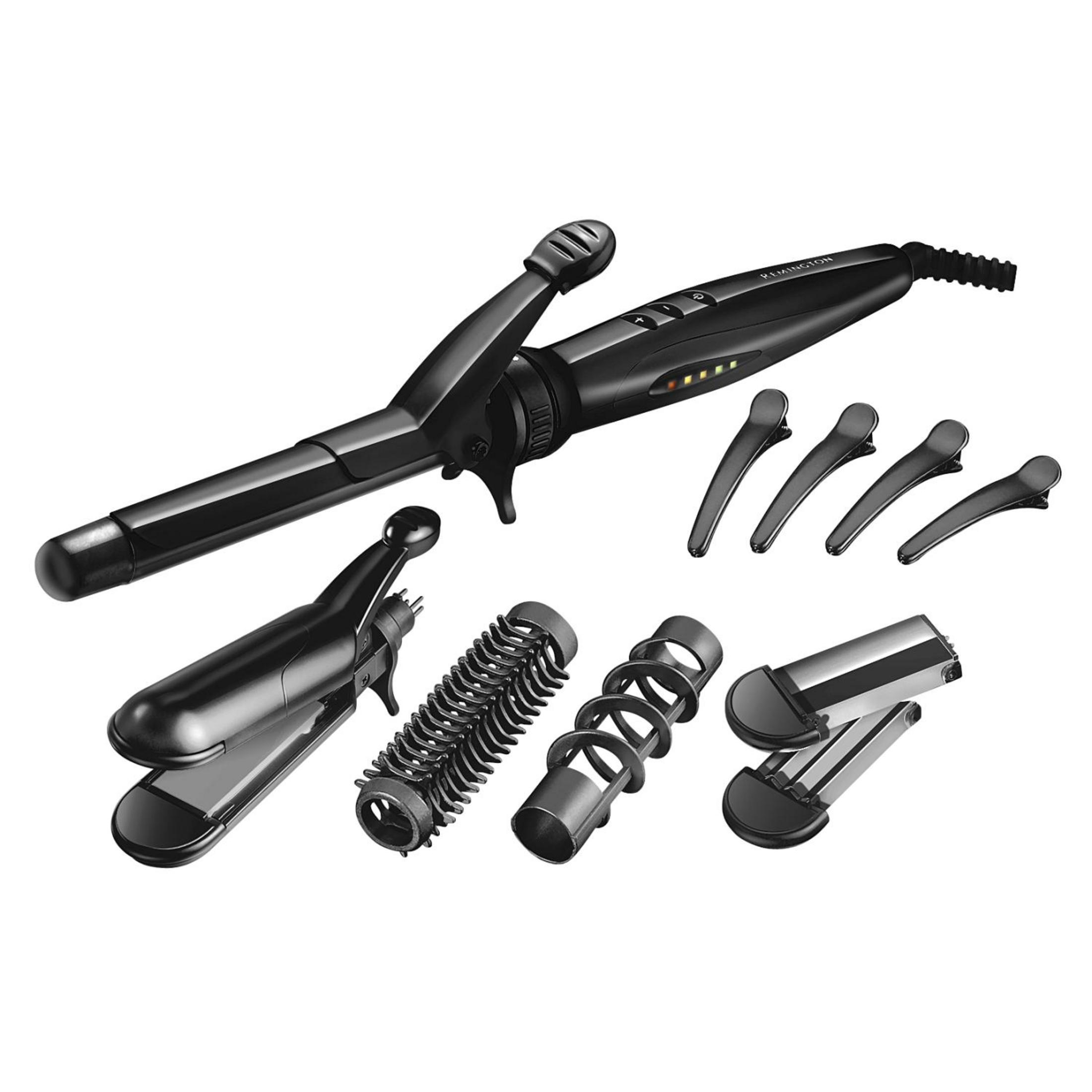 REMINGTON S8670 Hair Envy Saç Şekillendirme Seti Siyah