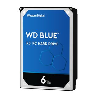 Disco duro interno 6 TB - WD Disco Wd Blue 6Tb Sata6 256Mb, Interno, Negro