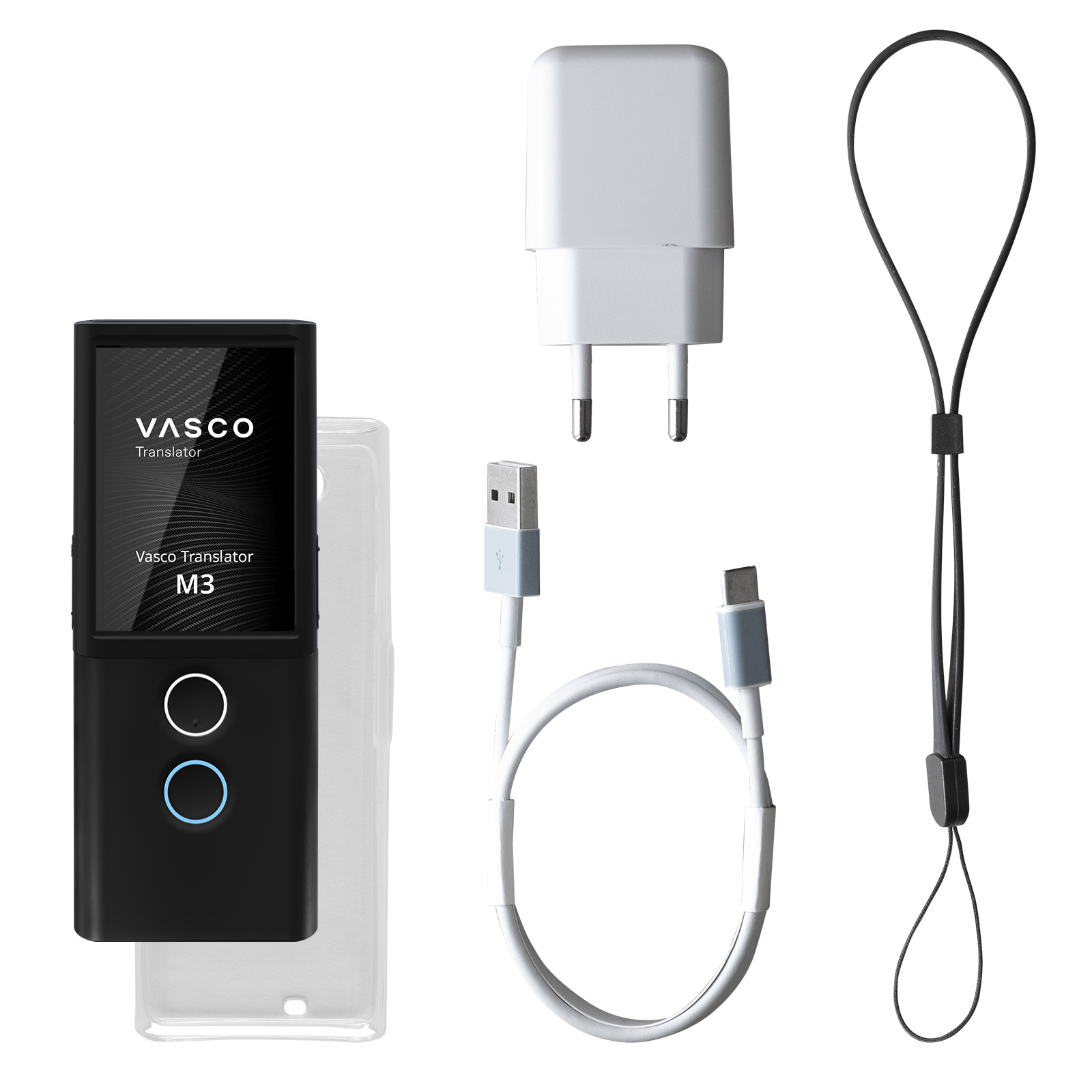 VASCO ELECTRONICS Vasco Translator M3 | Black Pearl 76 Sprachen
