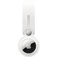 MediaMarkt APPLE Silicone Loop voor de Apple AirTag - Wit Lus Wit aanbieding