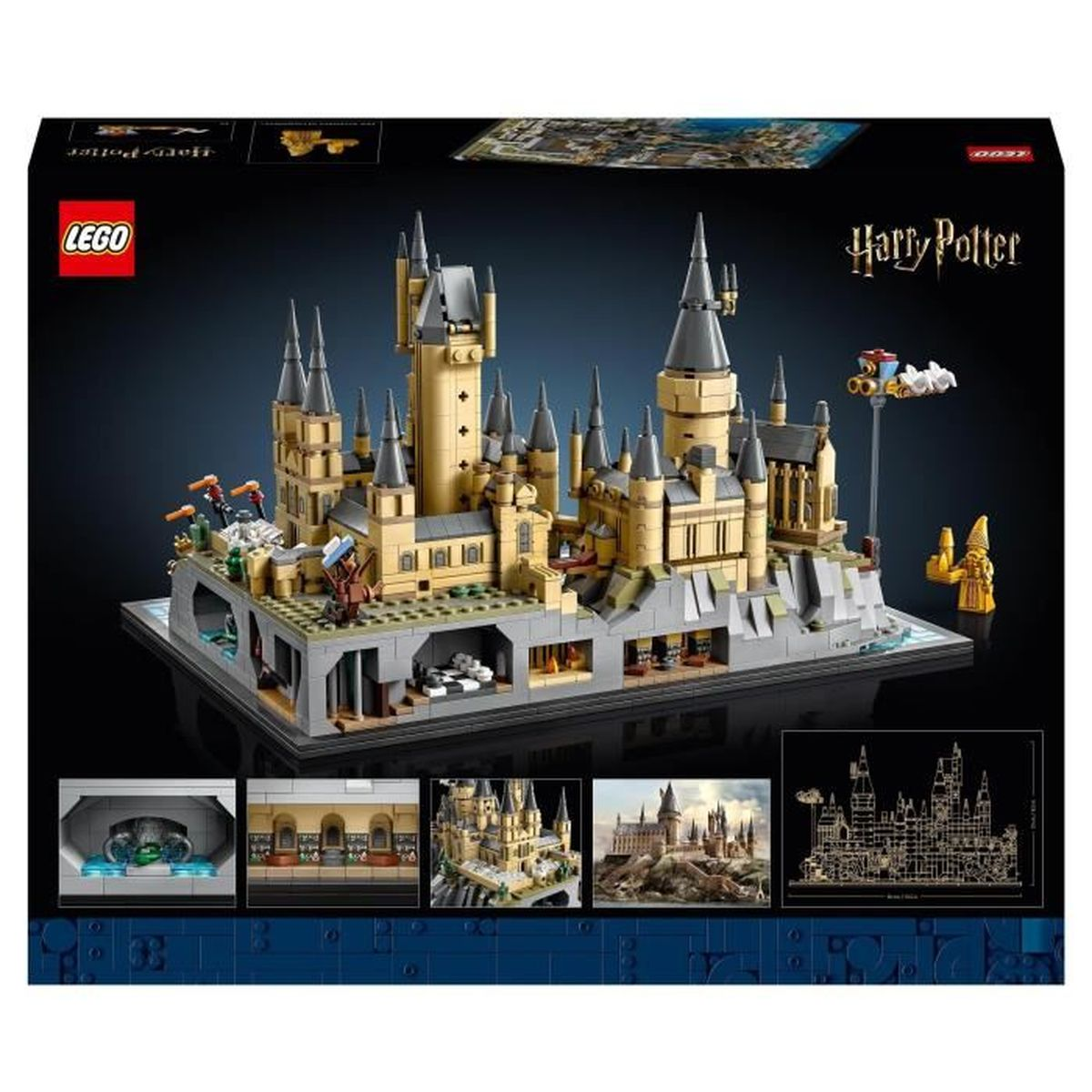 Klocki LEGO Harry Potter 76419 Zamek Hogwart i błonia Wielobarwny