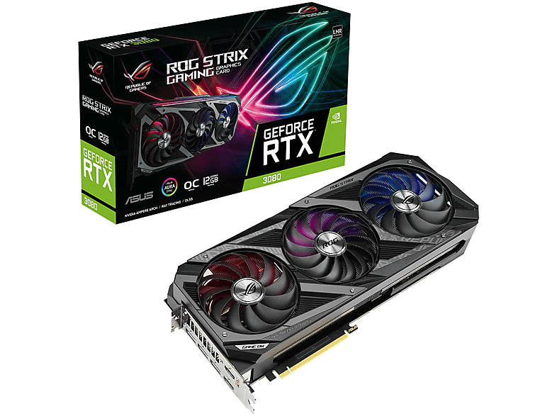 Tarjeta Gráfica - ASUS Asus ROG STRIX GeForce RTX 3080