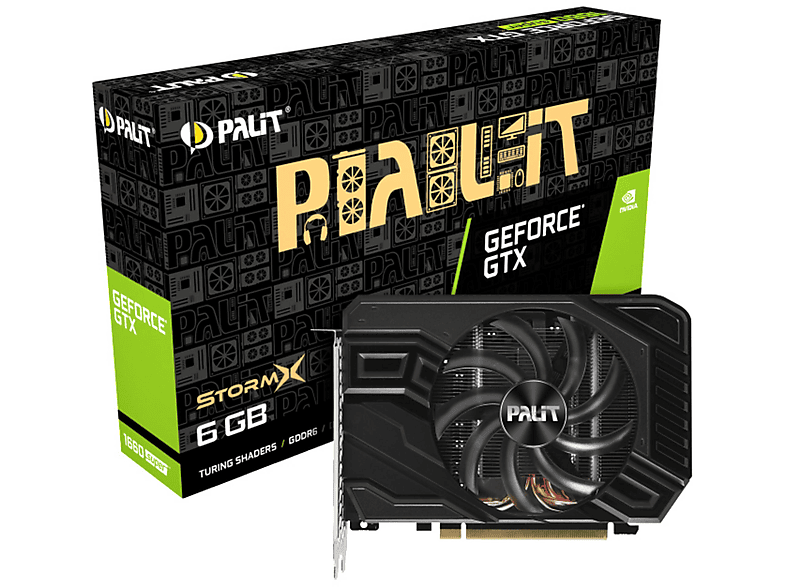 PALIT GeForce GTX 1660 SUPER StormX 6GB - PCパーツ