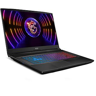 Portátil Gaming - MSI S7826543, 17,3 " UHD 4K, Intel Core, 16 GB RAM, 1 TB SSD, GeForce RTX™ 4060, Sin sistema operativo