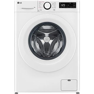 Lavadora carga frontal - LG F4WR5009A3W, 9 kg, 11 programas, Inox