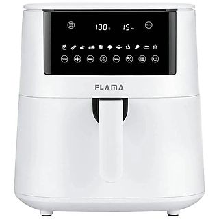 Freidora de aire - FLAMA 5601545068026, 1,650 W, Blanco