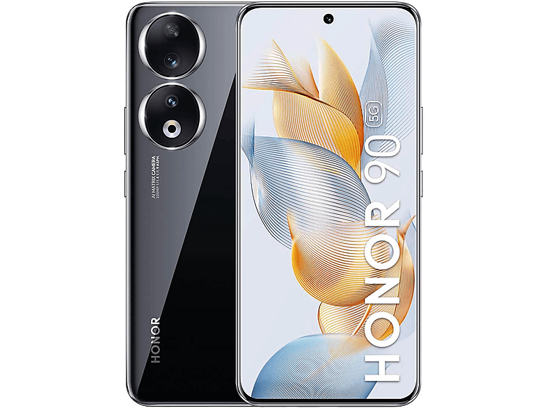 Móvil - HONOR Honor 90 8 256 GB 6,7 Zoll 5G Mitternachtsschwarz ITA