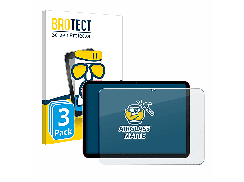 Brotect Protection Ecran Anti-Reflet Pour Fiat 500X Uconnect 7" (2 Pièces) - Film Mat