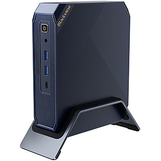 Mini PC - BLACKVIEW Mini computadora MP200, CPU Intel I5-11400H (hasta 4,5 GHz), compatible con HDMI 4K-UHD, Windows 11, Intel core I5-11400H, 16 GB RAM, 512 GB SSD, UHD Graphics, Windows, Blue