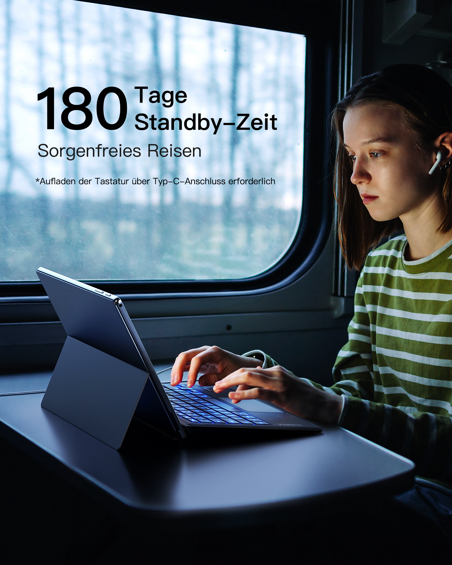 Toetsenbord trackpad met backlight Microsoft Surface Pro 3/4/5/6/7