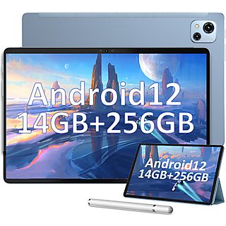 Tablet - OSCAL Pad13 Tablet, 10,1 pulgadas, Android 12, WiFi dual 4G-LTE+5G, CPU Octa-Core, batería de 7680mAh, Azul, 256 GB, 10,1 " UFHD, 8 GB RAM, UNISOC T606 Prozessor（Octa-Core Prozessor）, Android